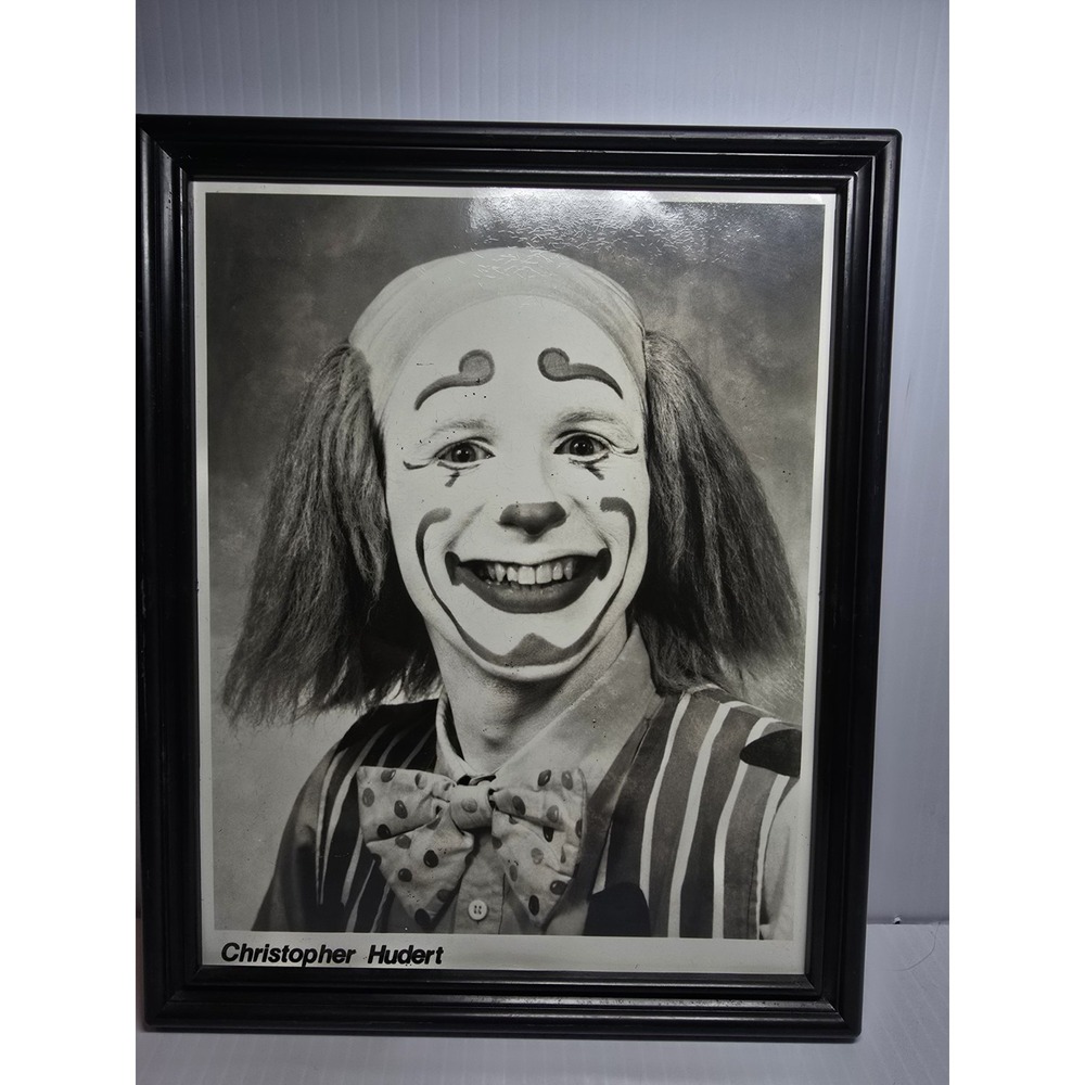 Christopher Hudert, Circus Head Shot, Ringling Bros, Barnum & Bailey ,‎ Clowns